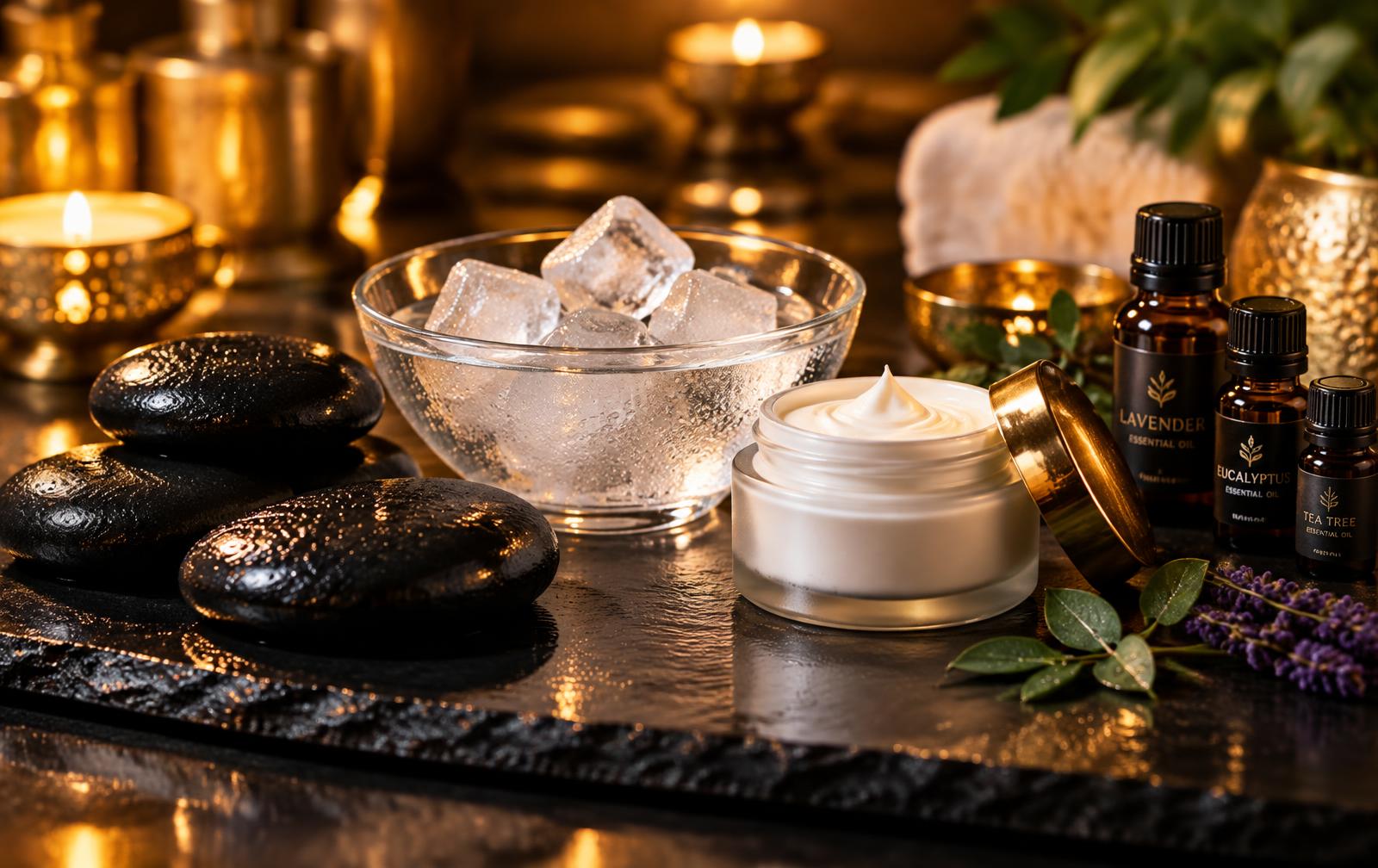 Ice Cube Massage at home in Bhubaneswar